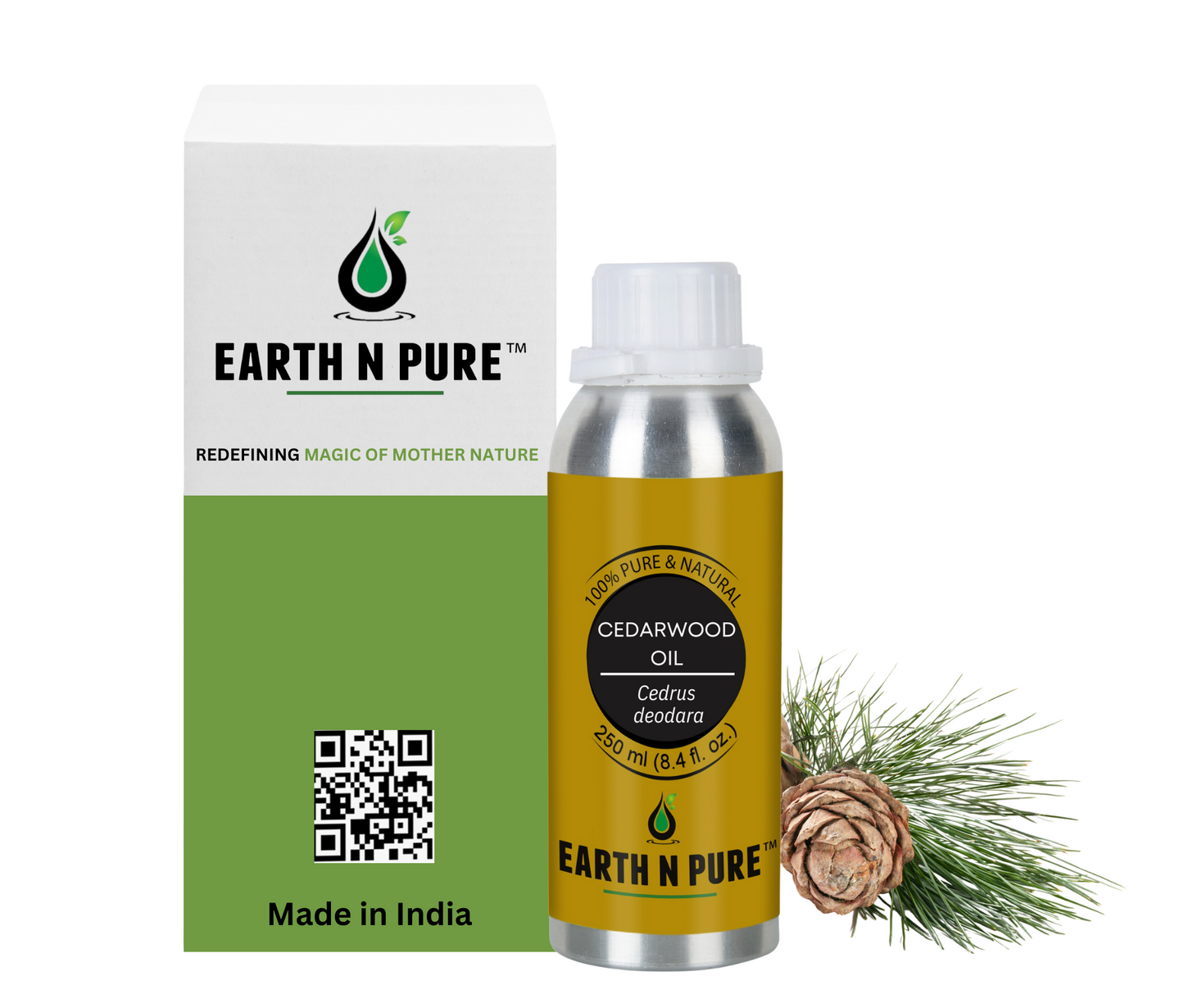 Earth N Pure Cedarwood Oil – Pure Essential Oil |Diffuser| Aromatherapy Oil