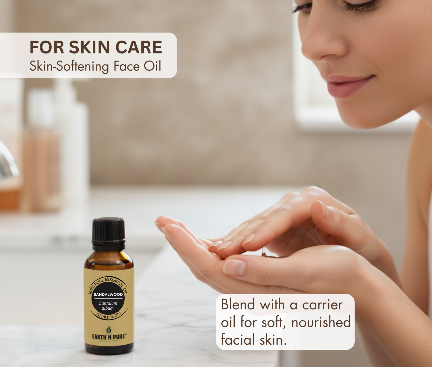 sandalwood oil skincare routine for glowing skin