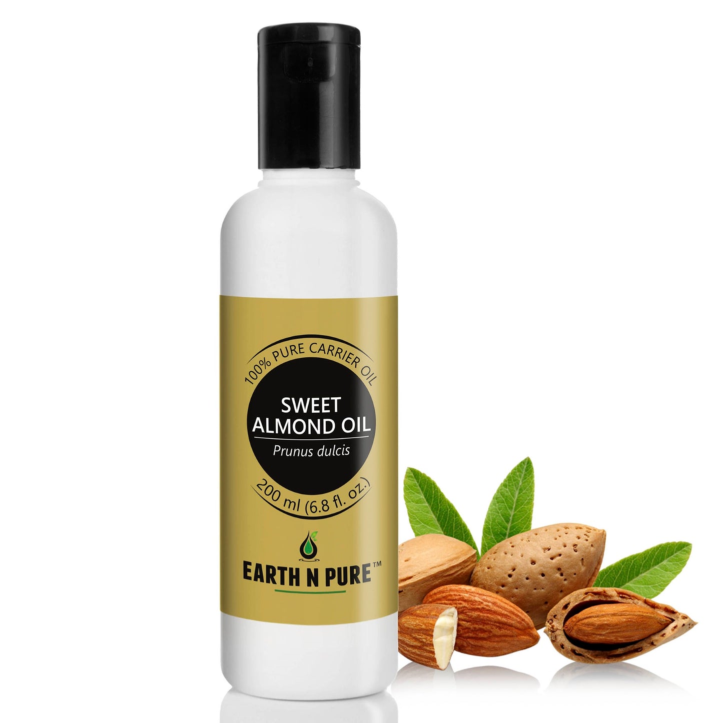 Earth N Pure Sweet Almond Oil – Natural Moisturizing & Skin Care Oil