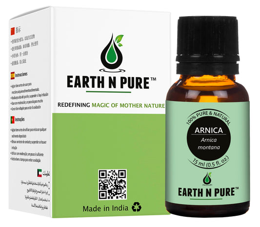 Earth N Pure Arnica Montana Oil 100ML bottle - natural massage & skincare oil