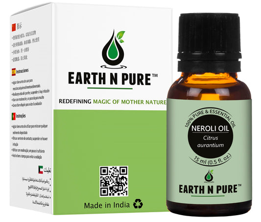 Earth N Pure Neroli Oil – 100% Pure Aromatherapy & Skin Care Oil