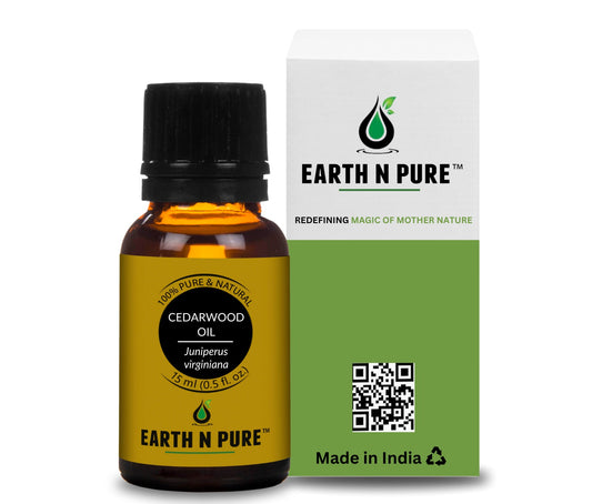 Earth N Pure Cedarwood Oil – Pure Essential Oil |Diffuser| Aromatherapy Oil