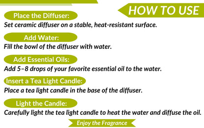 Earth N Pure Tea Tree Essential Oil Blend with Diffuser Set | 10 ml | Aromatherapy & Skincare